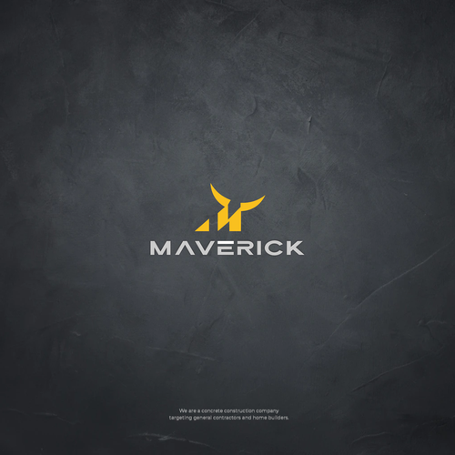 Need a modern abstract bull and M logo for our concrete construction company named Maverick. Design por Ikim