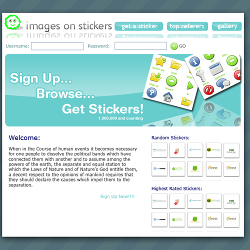 $300 - Uncoded Template - Home Page & Sub-Page - WEB 2.0 Design by Lancelot DuLac