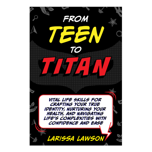 We need an awesome book cover for our book Design by Krestan Kühnen