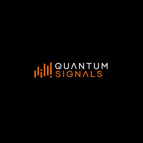 Logo for software company that does GenAI + Quantum for Trading - Quantum Signals Design by Dmitri Cezaro
