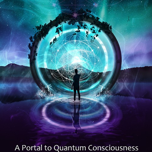 Futuristic Book Cover Design for Science & Spirituality Genre Design von Broonson