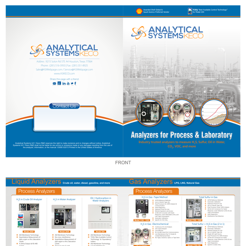 Create engaging product brochure that showcases our oil & gas products Design by Prima Nur Isditira