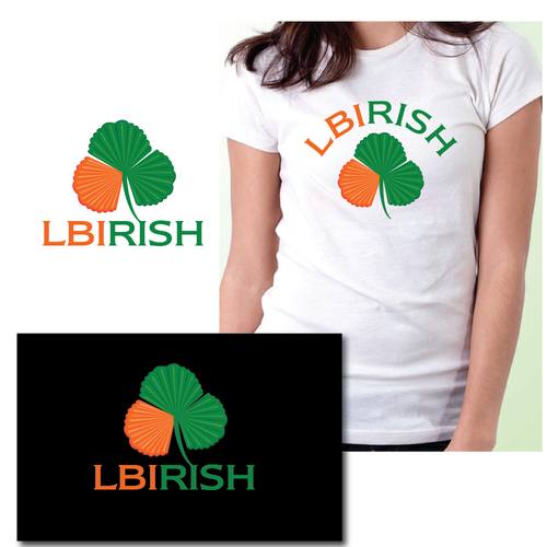 Create classic/bright logo reflecting Irish heritage at the seashore using "LBIRISH" Design by SilverPen Designs