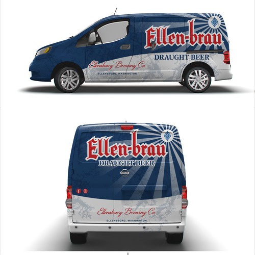 Design a vehicle wrap for a brewery Design by dnite