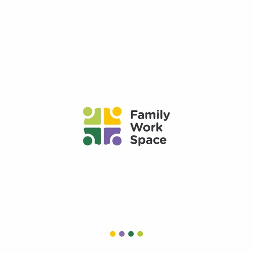 Unique family friendly co-working space needs logo Design by hakamid_art
