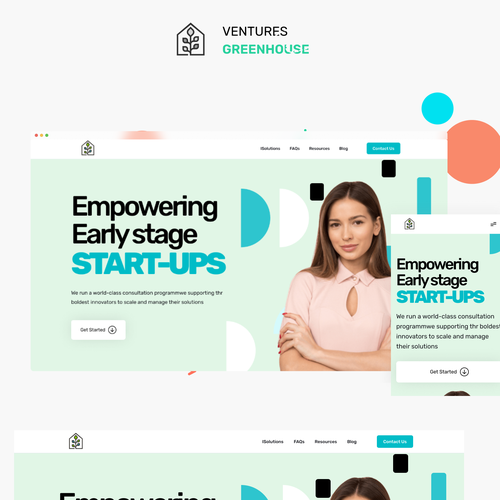 Web page design contest entry by Drei Designs