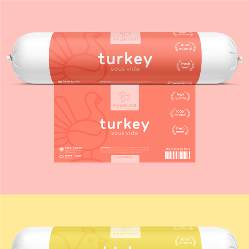 Premium Fresh Dog Food Design by Saad NAOUAL