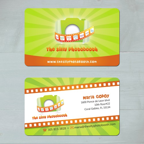 Help The Silly Photobooth with a new stationery Design von Tcmenk