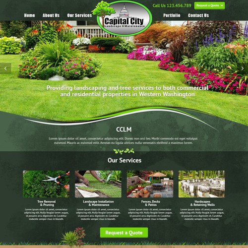 Landscaper Website