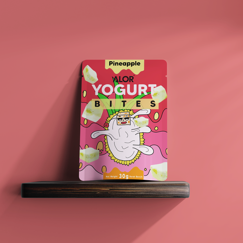 ALOR Yogurt Bites Design von Harsh Siwach