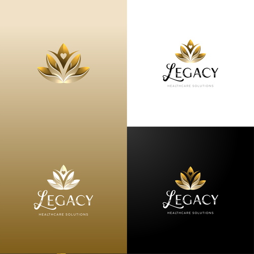 Elegant Professional Healthcare Staffing Logo (female owned) Design by Ivana Giseli