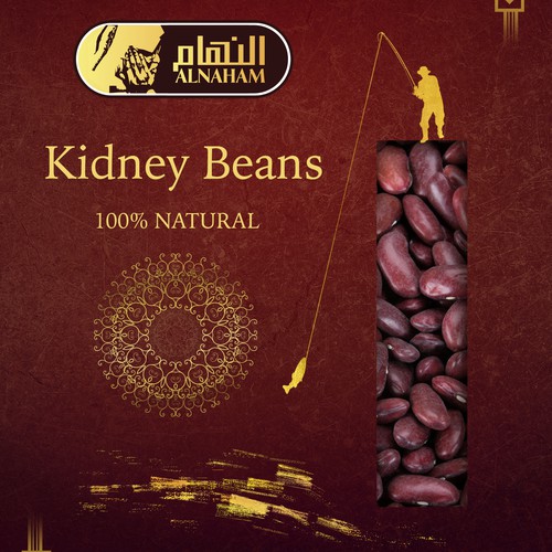 We need 1 eye catching design for grains and beans packaging. Design by PetraS_