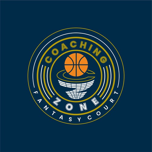 Ein stylishes/kreatives Logo für eine Basketball Fantasy Manager App mit Wiedererkennungs-Effekt Design by Mansoer