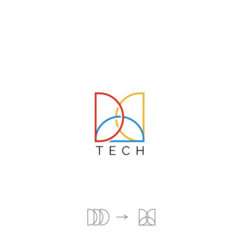 Make a logo "DDD" for a High Tech manufacturing company! Design by SatyajitDesigns