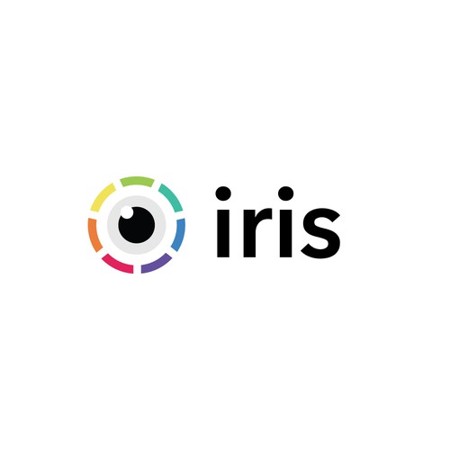 Logo for Iris, the decentralized alternative to social media giants Design by Mayank Baba