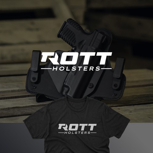 holster company logo Design by H4R1S