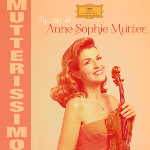 Illustrate the cover for Anne Sophie Mutter’s new album Réalisé par JB.d