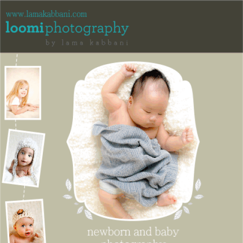 Loomi Photography needs a new postcard or flyer Design por Antoonia_maria