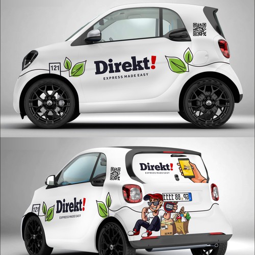 fleet marketing for delivery services Design by dnite