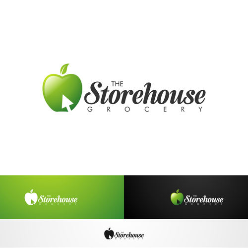 V Slimさんのthe Storehouse Grocery logoデザイン