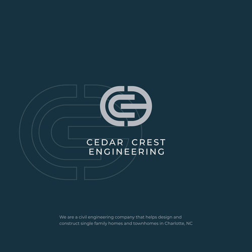 Design a Modern layered logo for a civil engineering company Design by mtr.art
