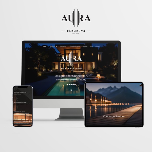 Corporate Identity & Site for an Energy & Wellness Brand