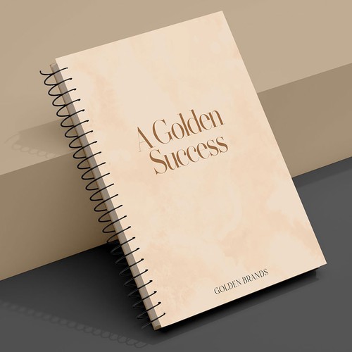 Inspirational Notebook Design for Networking Events for Business Owners Diseño de DezinerAds