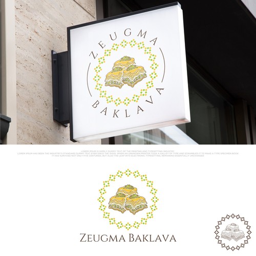 High quality Turkish baklava shops in Bosnia and Herzegovina Design réalisé par graphics hub