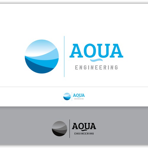 Design New logo wanted for AQUA Engineering por PapaRaja