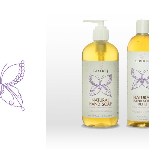 Create Whimsical Line Art Illustration for Organic Soap & Lotion Company Design by Pierre Ester