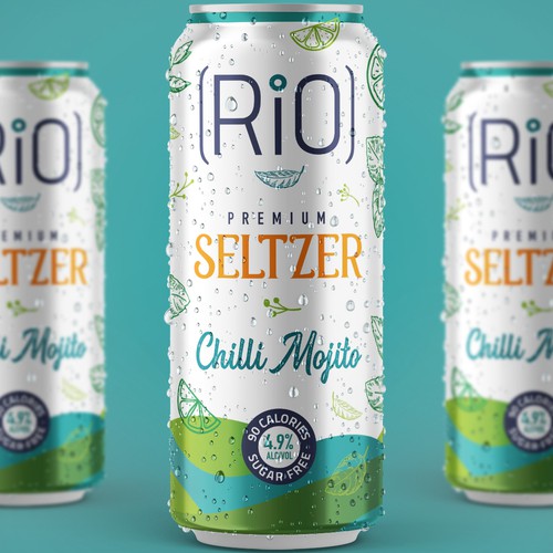 Wine Seltzer in Can design required! Design by Jony I