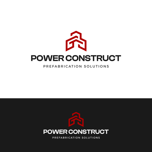 Power Construct Logo Design Design by zuhrii