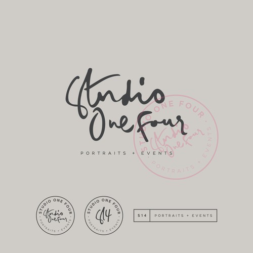 Designs | Modern, intimate, feminine, vintage Studio One Four Logo Re ...