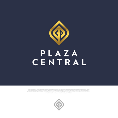 Logotipo Plaza Central Design by reflect the style ™