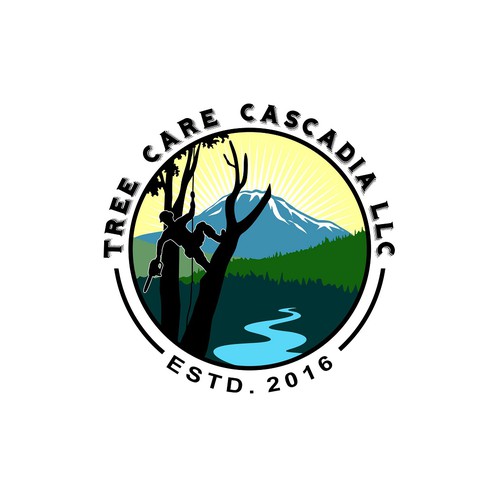 Tree Care Cascadia LLC: Mountains, Rivers, Trees & Climbing | Logo ...