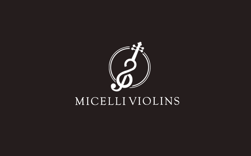 Logo for Musical Instruments Brand, American Company, Online Retail