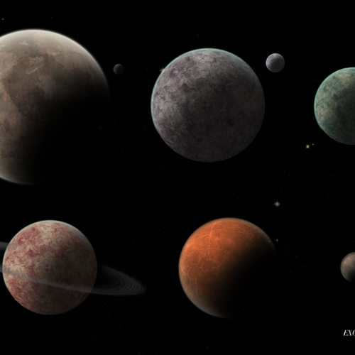 New art or illustration wanted for iPhone Exoplanet App Réalisé par Danielparrdesign