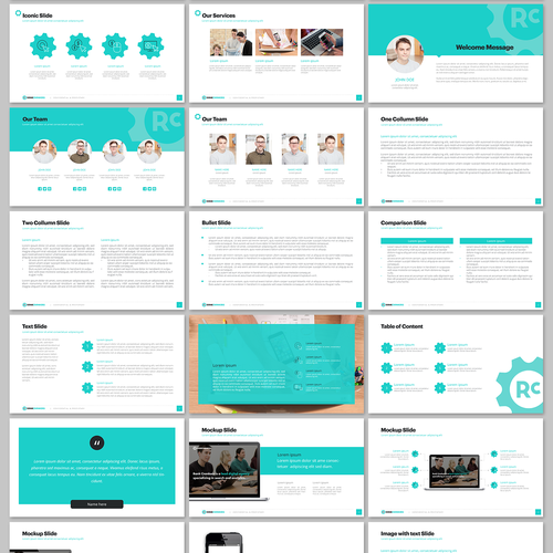 Ad agency needs new PPT design Design by rendydjox