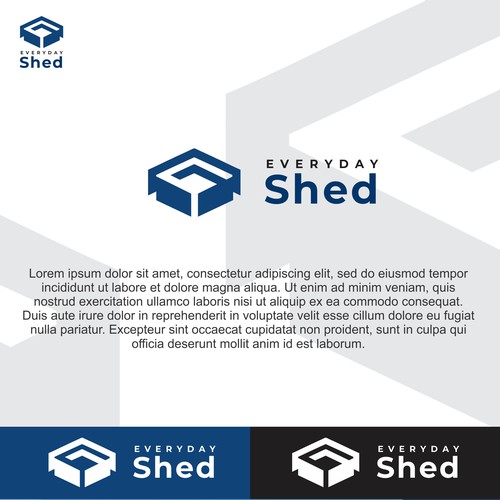 Everyday Shed Logo Design Design by chimosi