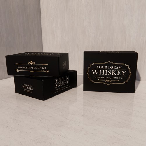 Design my DIY Whiskey Kit Box Design by Galapica