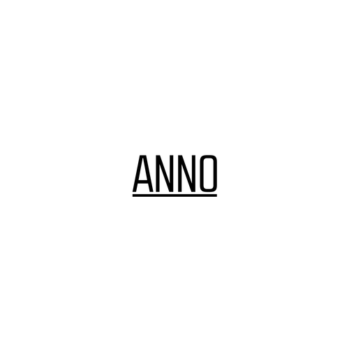 Design Craft a Unique Wordmark and Monogram for ANNO's Luxury Evening Wear di ACTIME