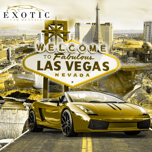 exotic car picture/destination wall poster! Design by Tia.18