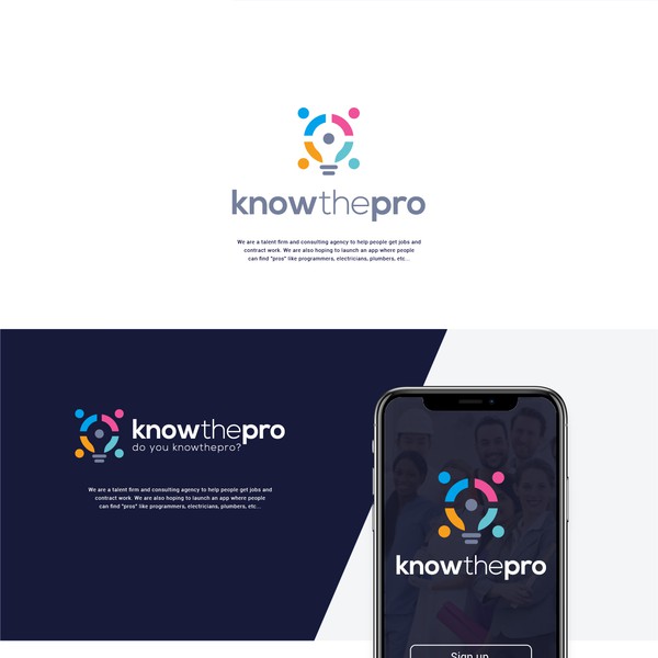 Design by lina/design titled "KnowThePro"