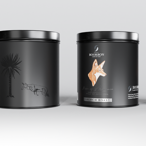 Artistic, luxurious and modern packaging for organic and fair trade coffee bean Design por babibola