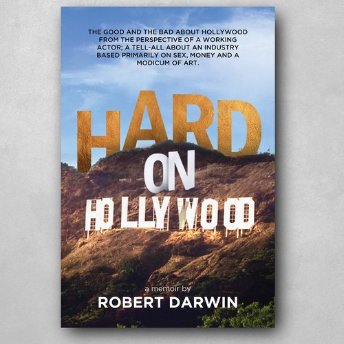 How to Succeed in Hollywood without really trying BOOK COVER DESIGN Design by _Blue_