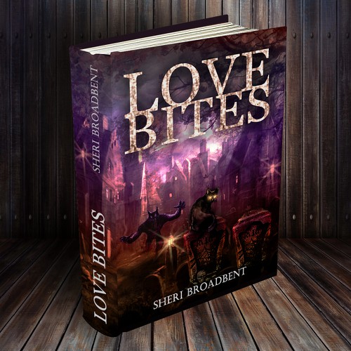 Vintage horror styled book cover Design by Biesse