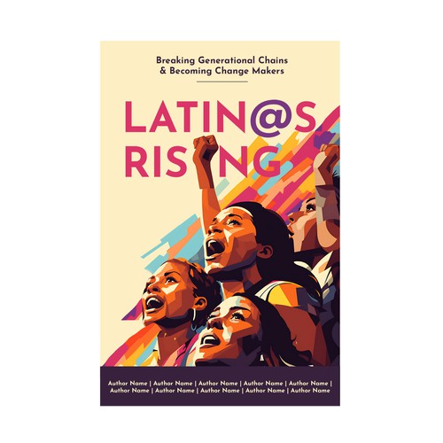 Design a bestselling book cover for Latinas Breaking Generational Chains Design by marta_brk