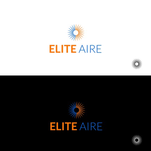 Heating and air logo to appeal to high end residential customers  and commercial customers that shows the customer elite Design by SP-99