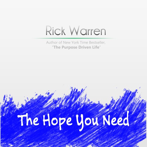Design Rick Warren's New Book Cover Réalisé par AlexCirezaru