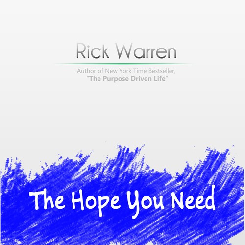 Design Rick Warren's New Book Cover Design por AlexCirezaru